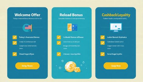 Bugünün Öne Çıkan Bonusları (ABD): 3 Hızlı Fırsat Özeti