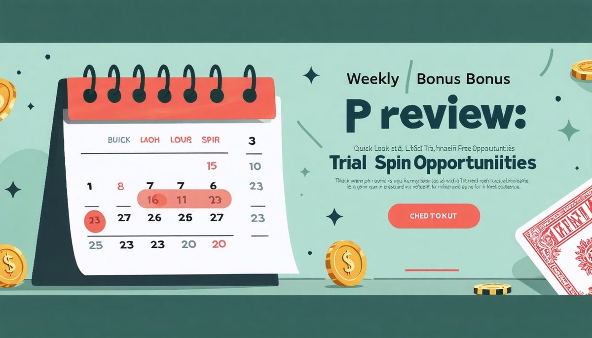 Haftalık Bonus Önizlemesi: Deneme ve Bedava Freespin Fırsatlarına Hızlı Bakış